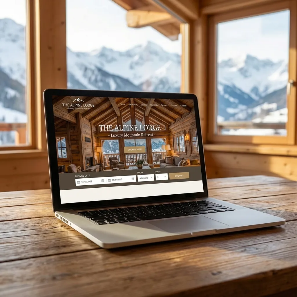 Sito web Chalet Baita delle Stelle hotel montano - Case study GENESIS AI web design turismo